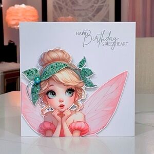 TINKERBELL 3D BIRTHDAY CARD